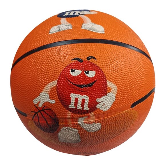 Rare Like New Mars M&Ms Basketball Orange Standard Sz 7 Sports Game Collectible - Picture 1 of 9
